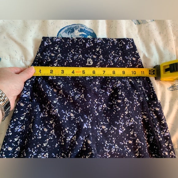 BuffBunny Collection Navy Terrazzo leggings and Sports Bra Set size Extra Small - Picture 6 of 11